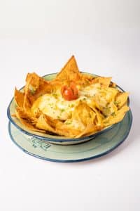 Nachos 3 quesos